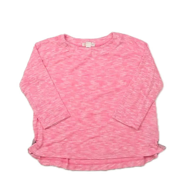 Crewcuts Unisex Pink Long Sleeve Shirt Size: 4-5T Pink