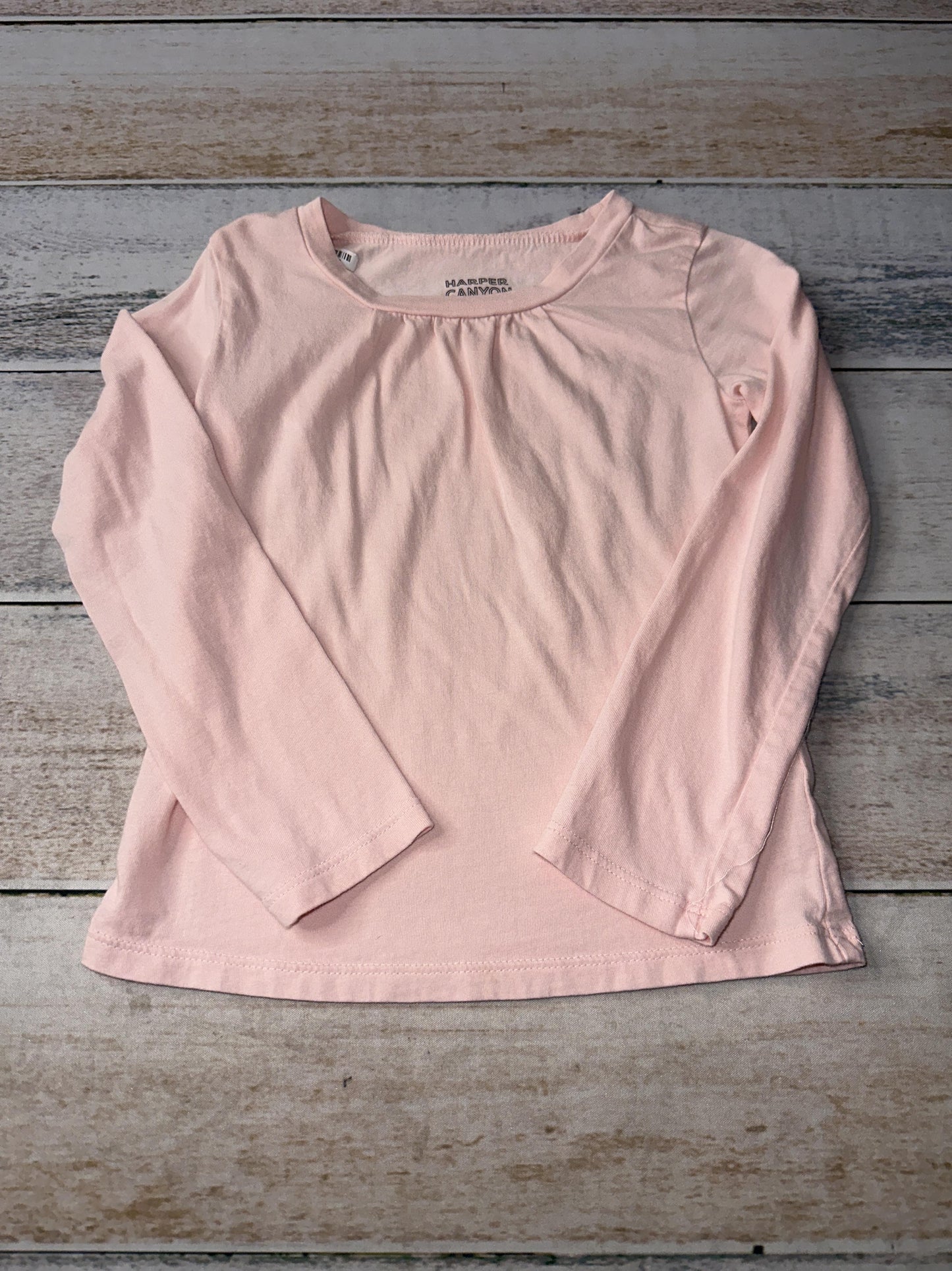 Harper Canyon Girls pink Long Sleeve Shirt Size: 3T pink