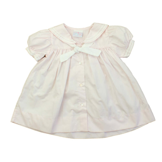 Petit Ami Girls Pink Dress Size: 12 Months Pink