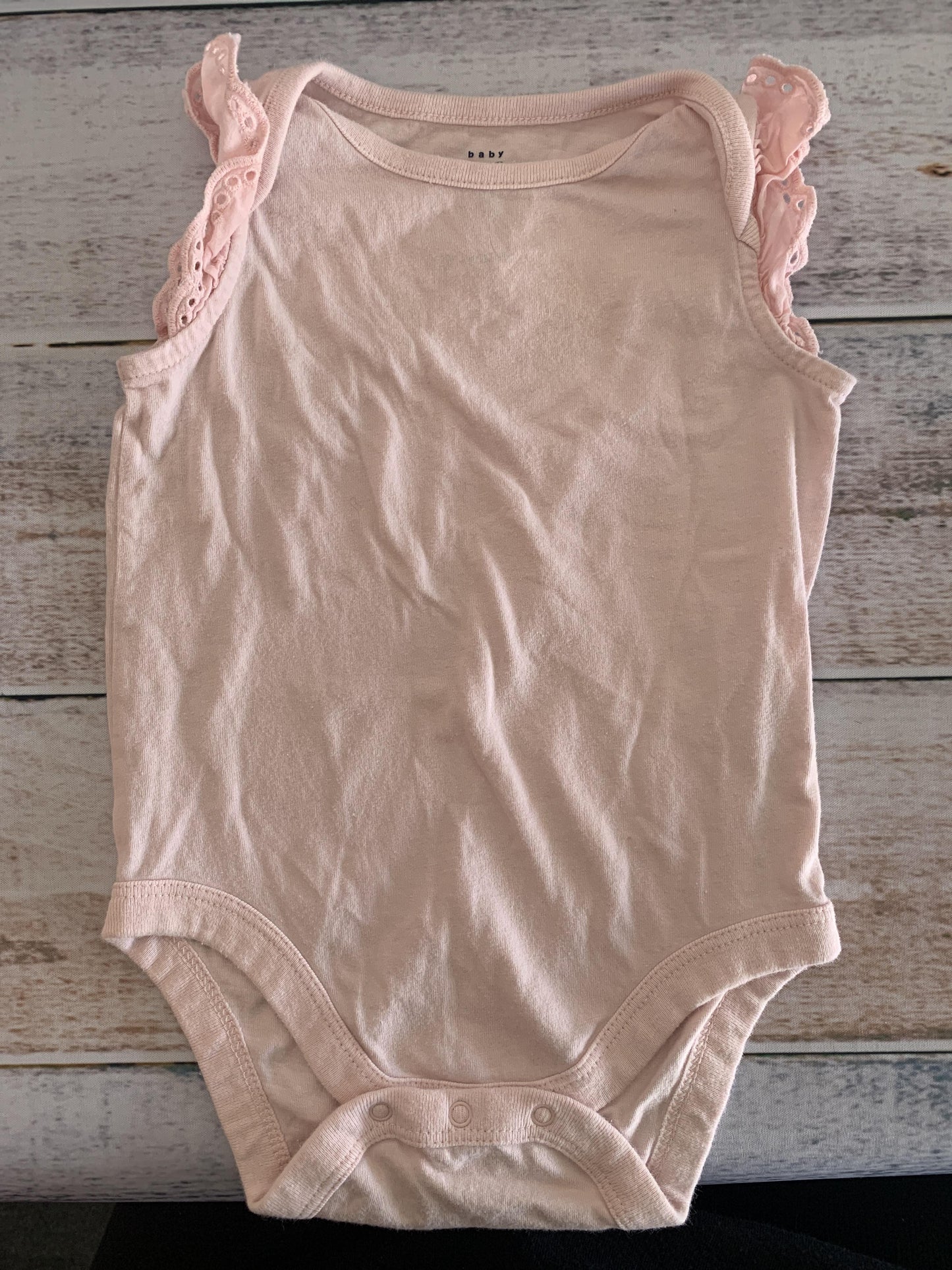 Girls pink Onesie Size: 6-12 months pink