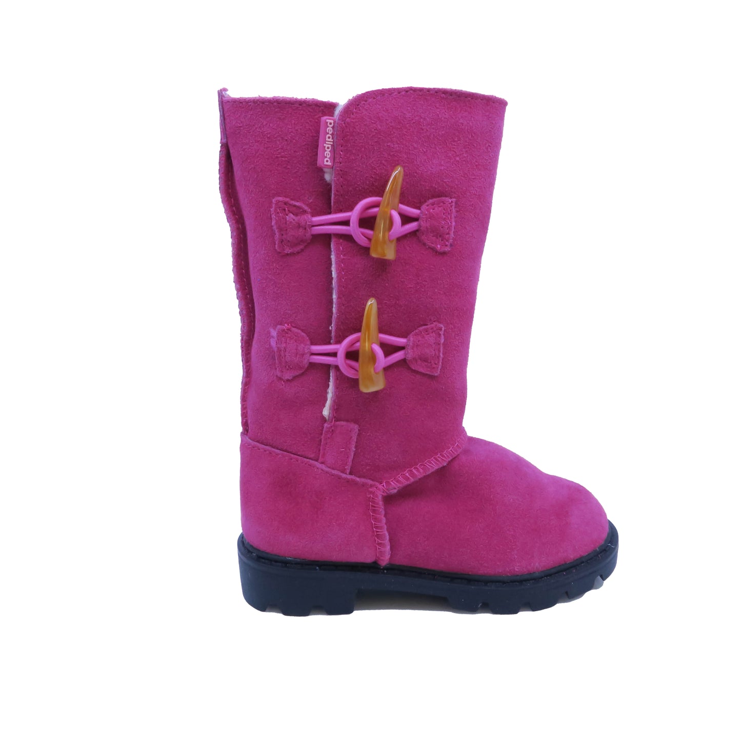 Pedoped Girls Pink Boots Size: 6-6.5 Toddler Pink