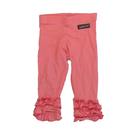 Matilda Jane Girls Pink Leggings Size: 18 Months Pink