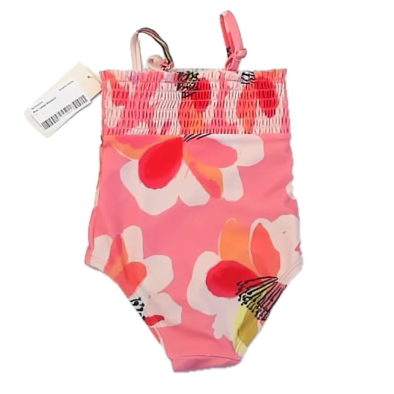 Tea Collection Girls Pink 1-piece Swimsuit Size: 2T Pink