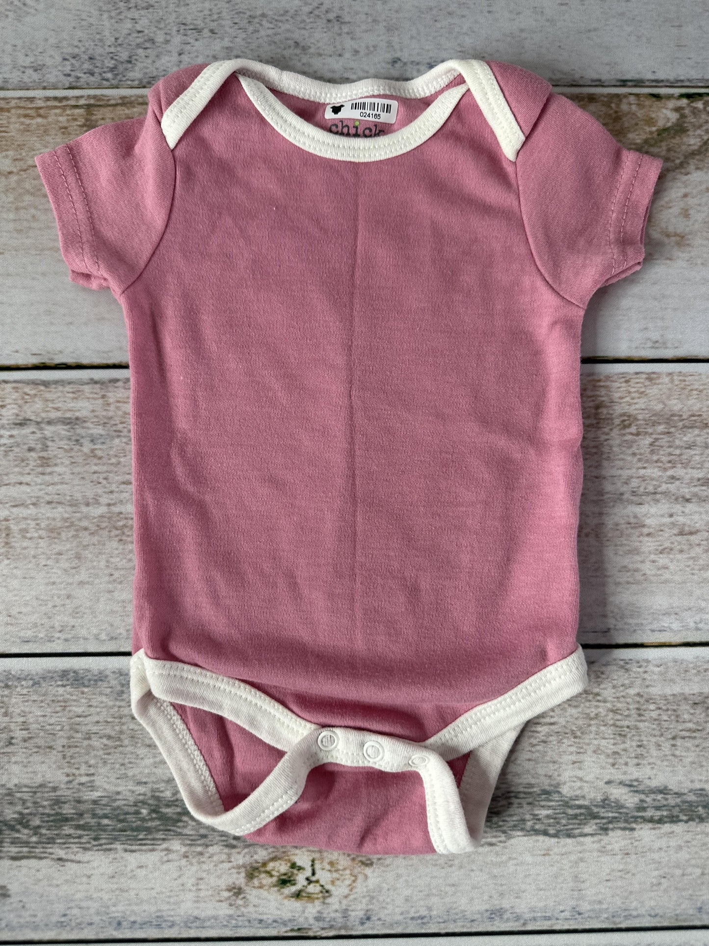 Chick Pea Girls pink Onesie Size: 3-6 months pink