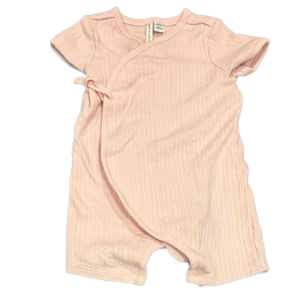 Janie and Jack Girls Pink Romper Size: 3-6 Months