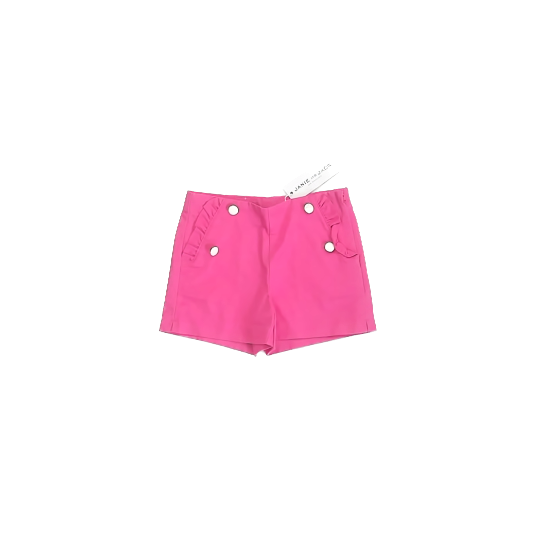 Janie and Jack Girls Pink Shorts Size: 3T Pink