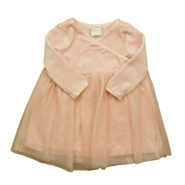 Hanna Andersson Girls Pink Dress Size: 12-18 Months Pink