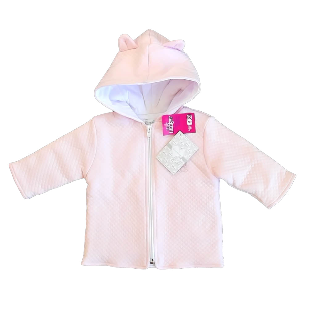 Kissy Kissy Girls Pink Hoodie Size: 3-6 Months Pink
