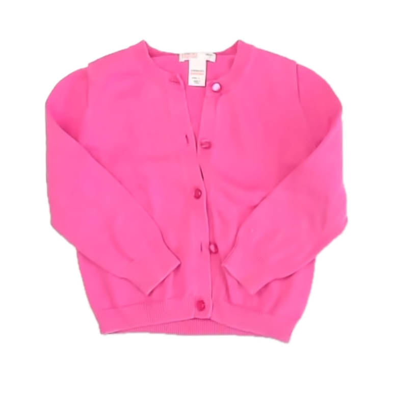 Crewcuts Girls Pink Cardigan Size: 2T Pink