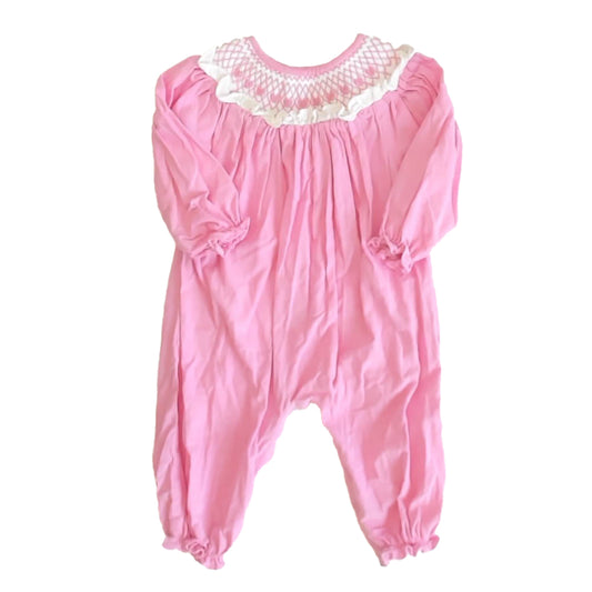 Eliza James Girls Pink Long Sleeve Outfit Size: 24 Months Pink