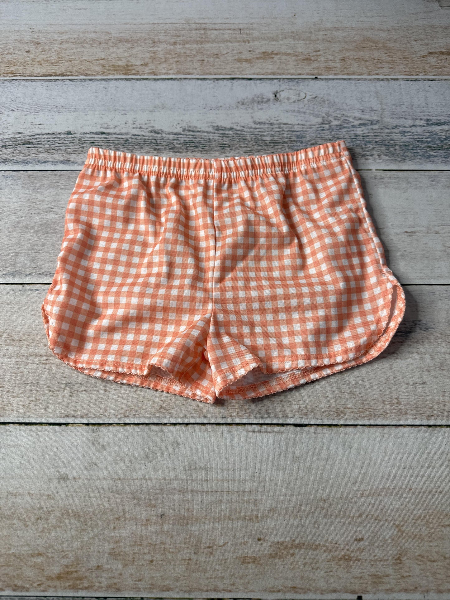 Carters Girls plaid | orange Pajamas Size: 3T plaid | orange