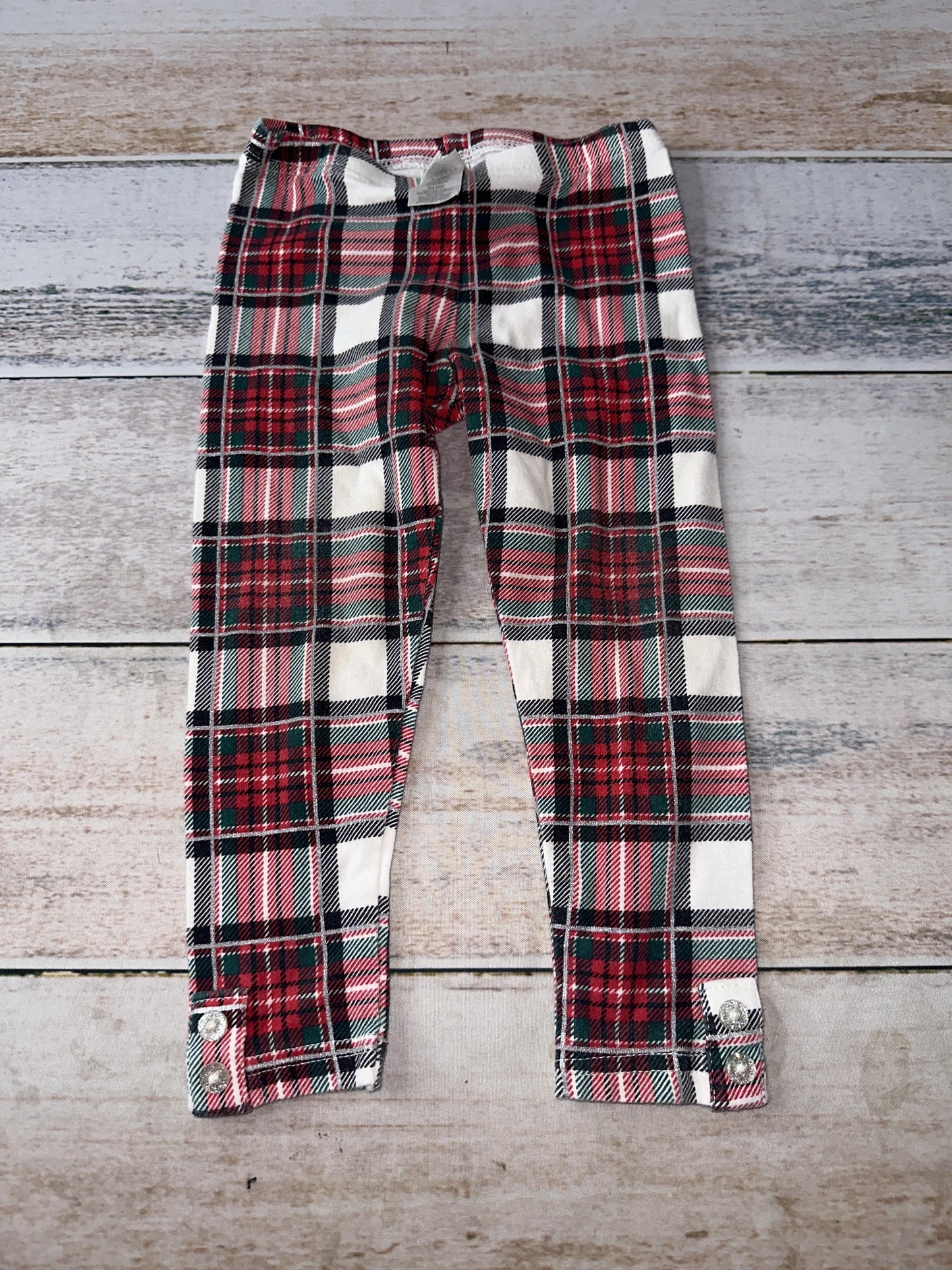 Carters Girls plaid Pants Size: 18 months plaid