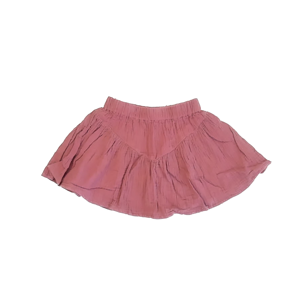Rylee + Cru Girls Plum Skirt Size: 4-5T Plum