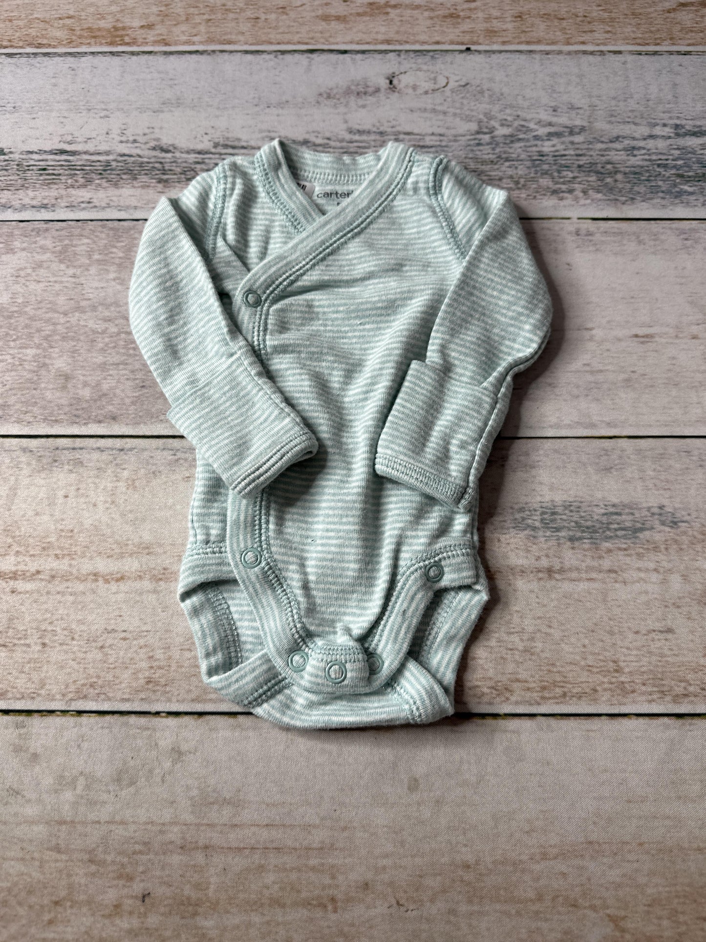 Carters Unisex Onesie Size: Preemie