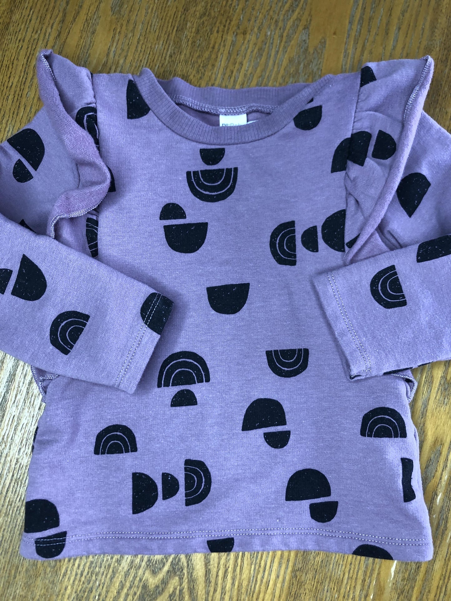PL Baby Girls purple | Black Sweatshirt Size: 24 months purple | Black