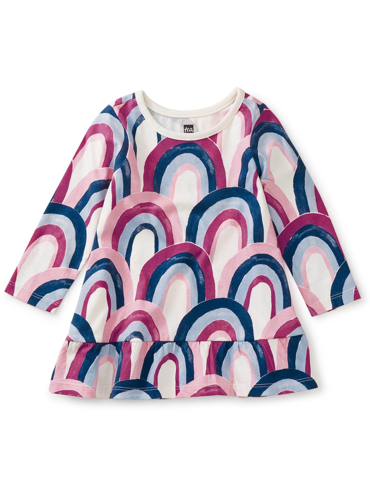 Tea Collection Girls Purple | Blue Dress Size: 18-24 Months Purple | Blue