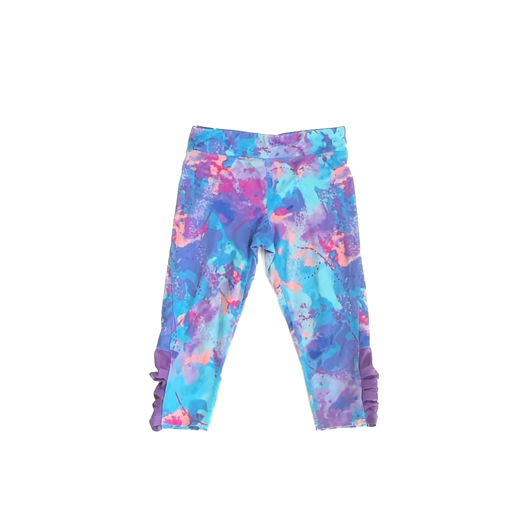 Champion Girls Purple | Blue Athletic Pants Size: 6 Years Purple | Blue