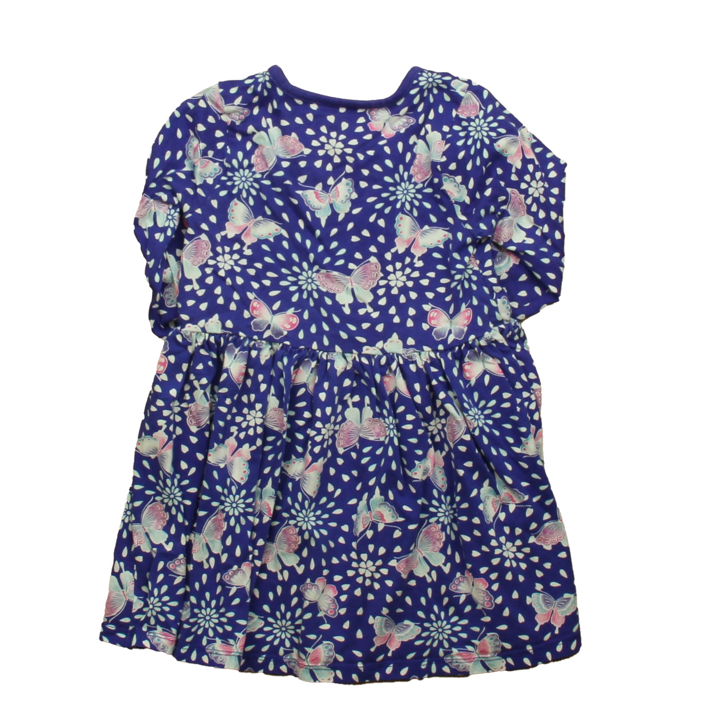 Tea Collection Girls Purple Butterfly Dress Size: 4T Purple Butterfly