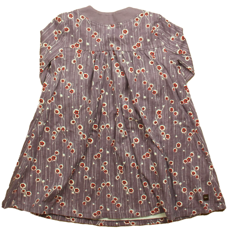 Tea Girls Purple Floral Dress Size: 4T Purple Floral
