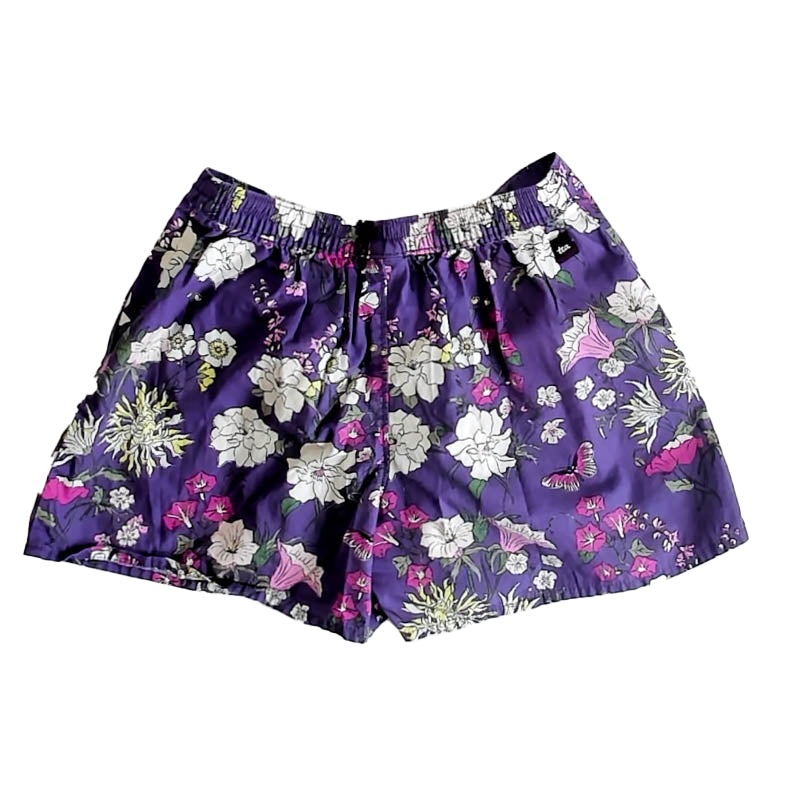 Tea Collection Girls Purple Floral Shorts Size: 3T Purple Floral