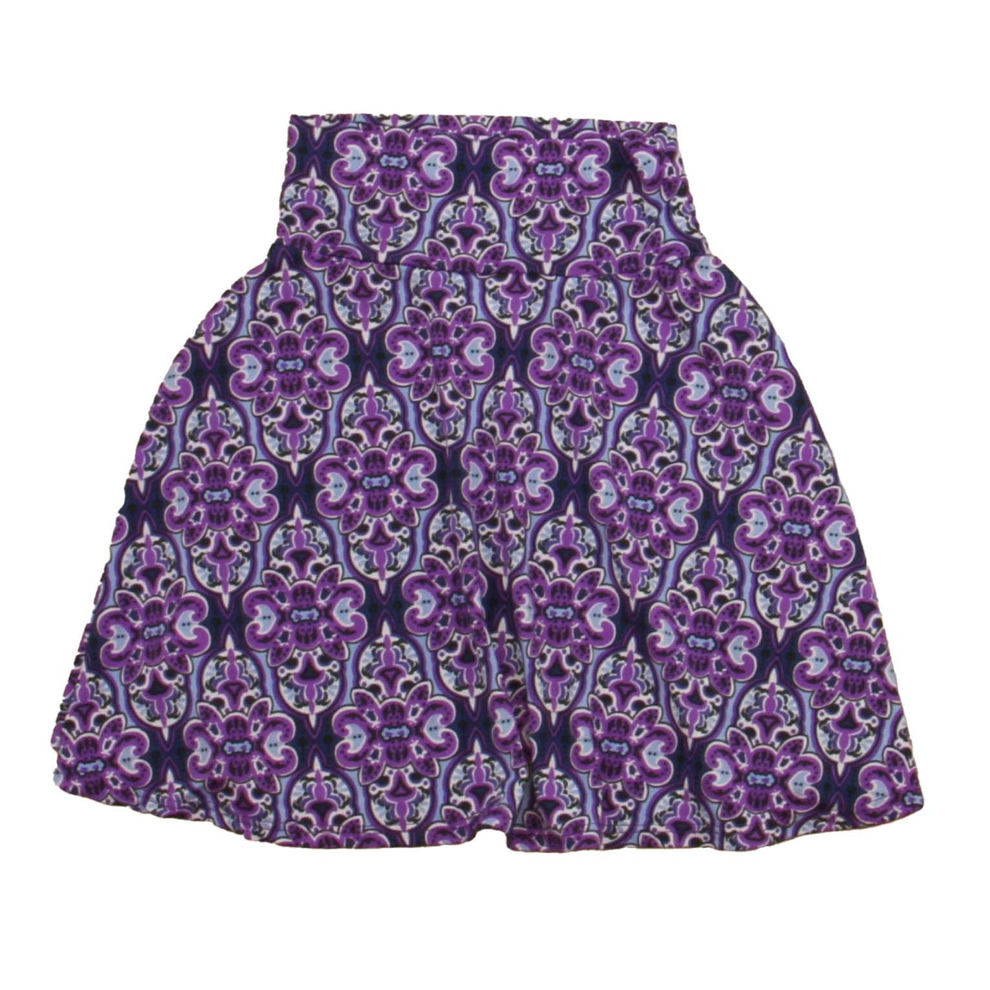 Lularoe Girls Purple | Navy Skirt Size: 2T Purple | Navy