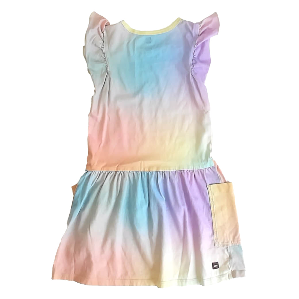 Tea Collection Girls Purple Ombre Dress Size: 6 Years Purple Ombre