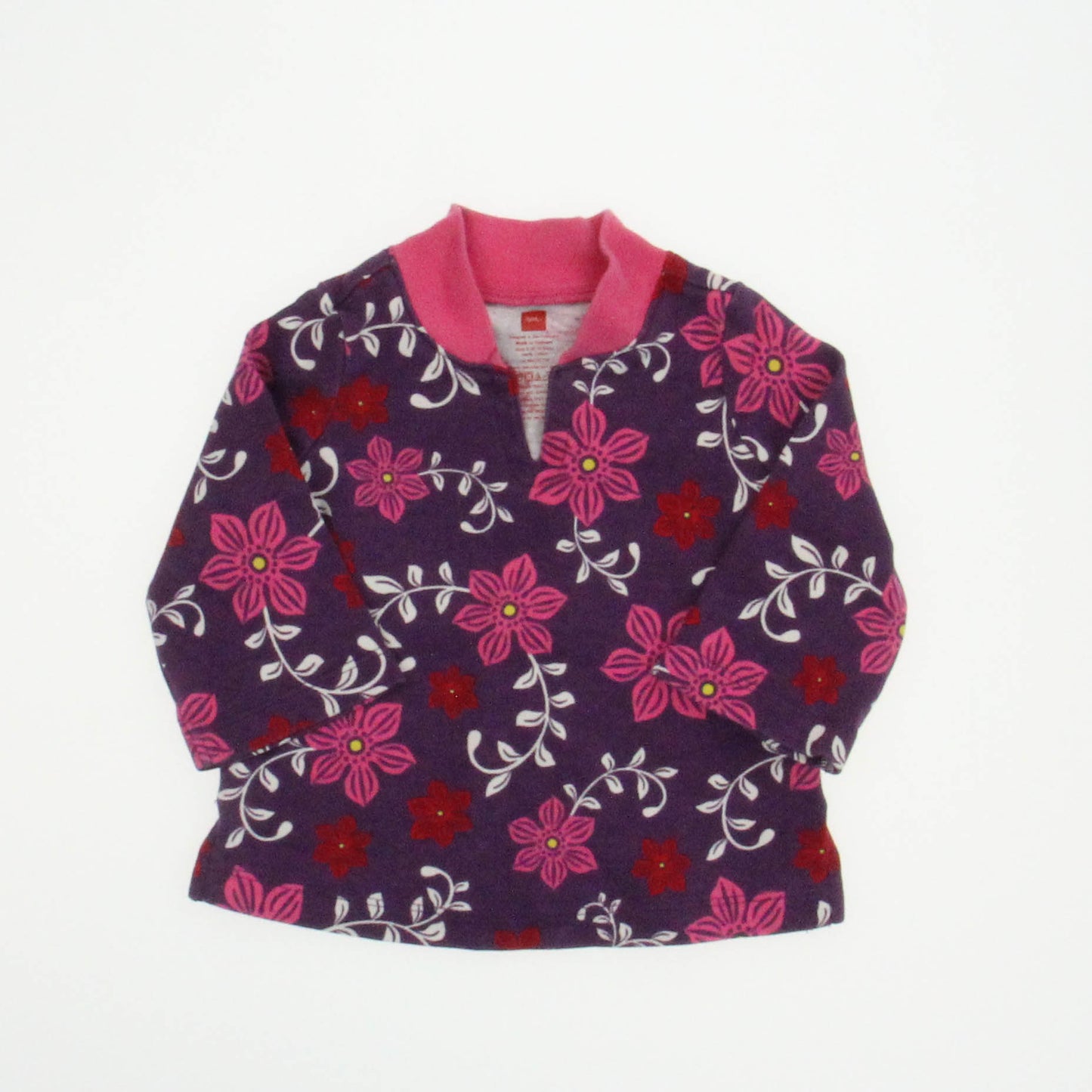 Tea Girls Purple | Pink Long Sleeve Shirt Size: 6-12 Months Purple | Pink
