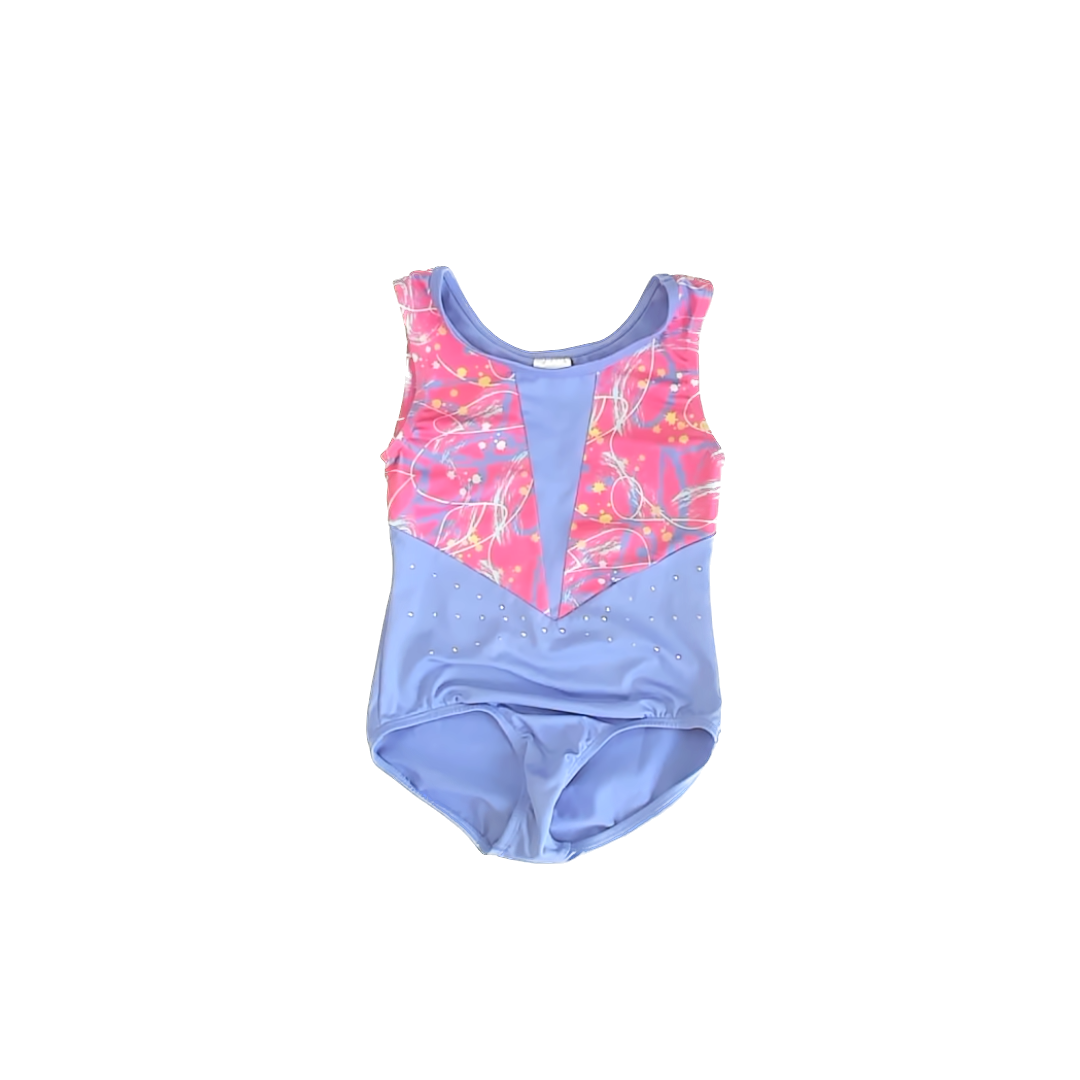 Cat & Jack Girls Purple | Pink Leotard Size: 6-7 Years Purple | Pink