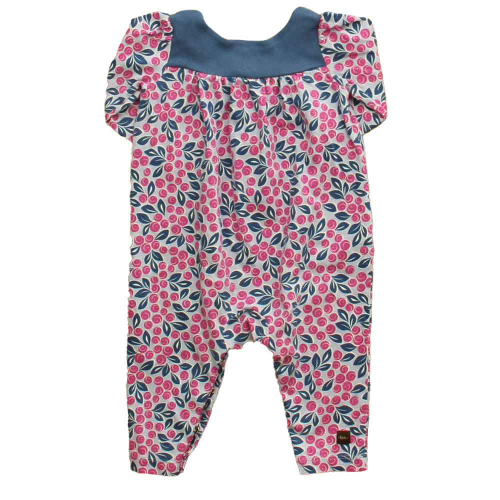 Tea Girls Purple | Pink Long Sleeve Outfit Size: 6-9 Months Purple | Pink
