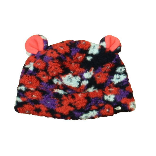 The North Face Girls Purple | Red Winter Hat Size: 2-3T Purple | Red