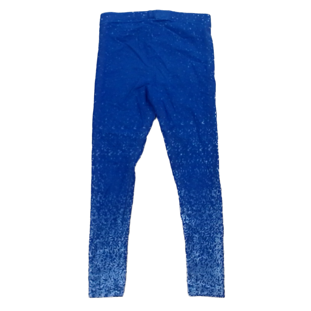 Rockets Of Awesome Girls Purple | Silver Droplet Ombre Pants Size: 6 Years Purple | Silver Droplet Ombre