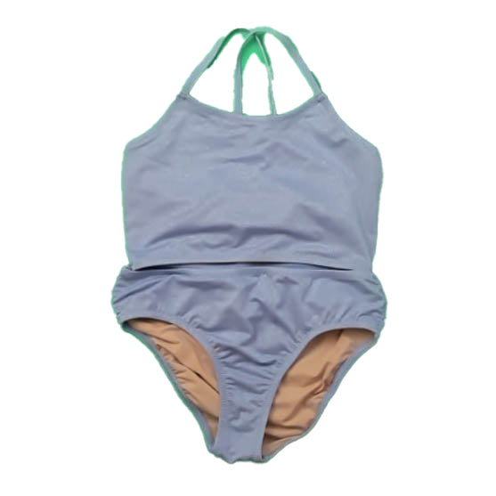 Unknown Brand Girls Purple Sparkle 2-piece Swimsuit Size: 6 Years Purple Sparkle