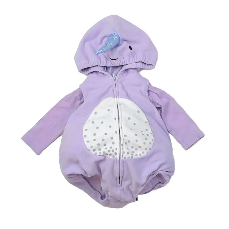 Carter's Girls Purple Unicorn Costume Size: 3-6 Months Purple Unicorn