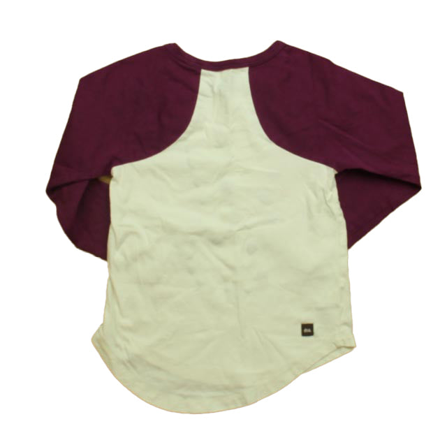 Tea Girls Purple | White Butterfly Long Sleeve T-Shirt Size: 4T Purple | White Butterfly