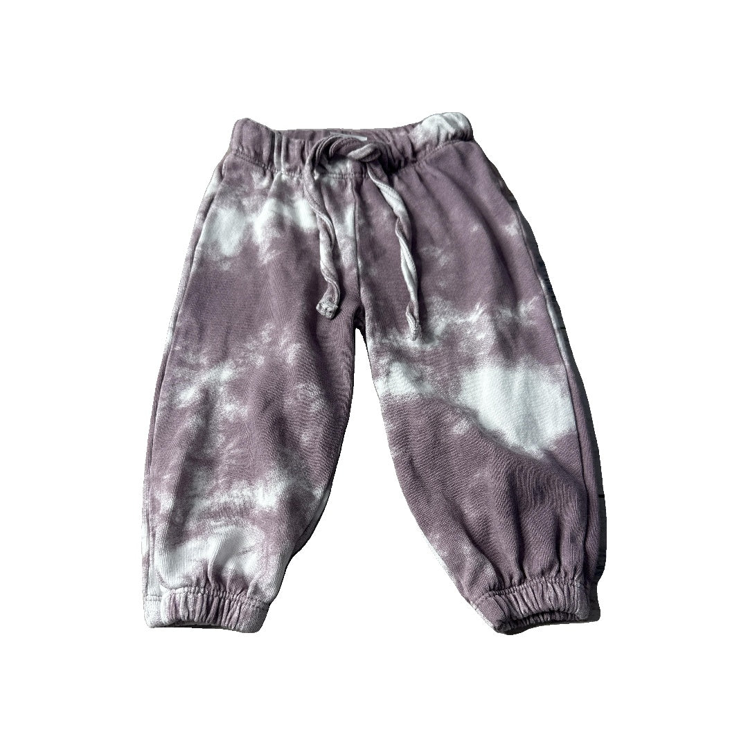 Antebies Girls purple | White Pants Size: 9-12 Months purple | White