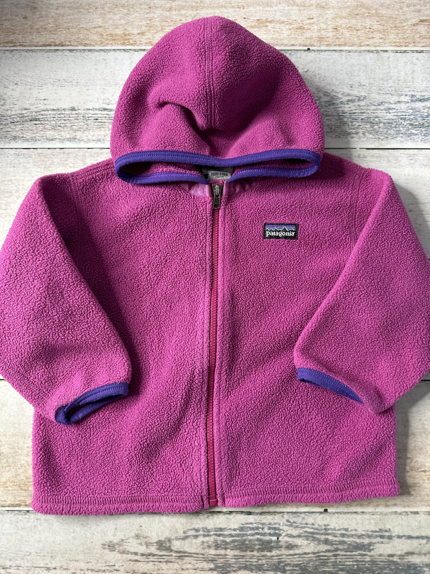 Patagonia Unisex purple Hoodie Size: 18-24 months purple
