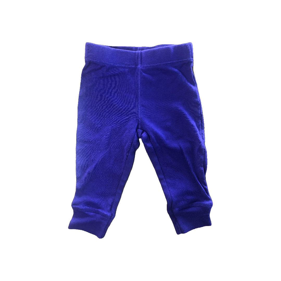 Leveret Girls purple Pants Size: 3-6 months purple