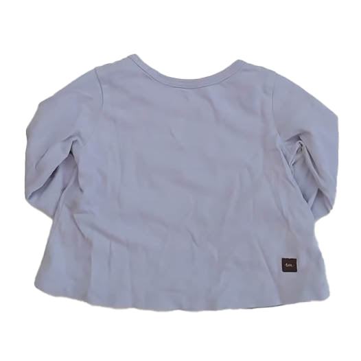 Tea Collection Girls Purple Long Sleeve T-Shirt Size: 3-6 Months Purple