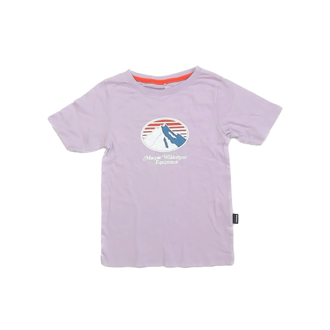 Macpac Girls Purple T-Shirt Size: 6 Years Purple