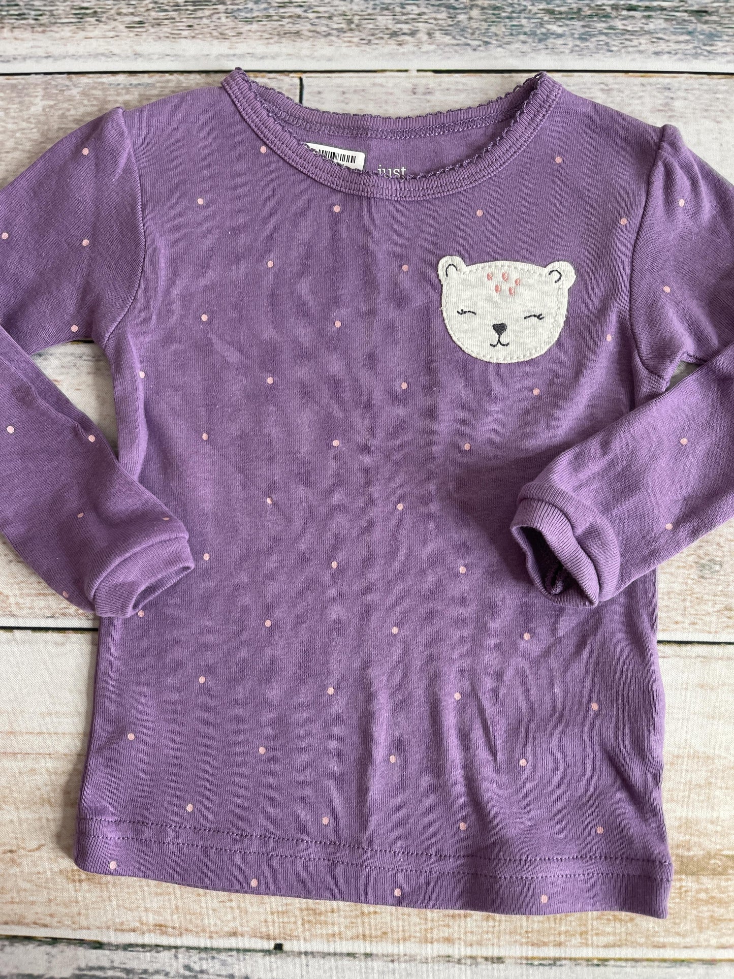 Carters Girls purple Pajamas Size: 12 months purple