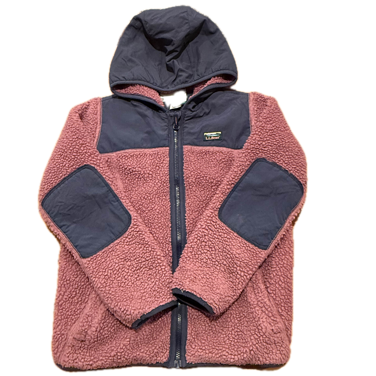LL Bean Girls Purple Fleece Size: 10-12 Purple