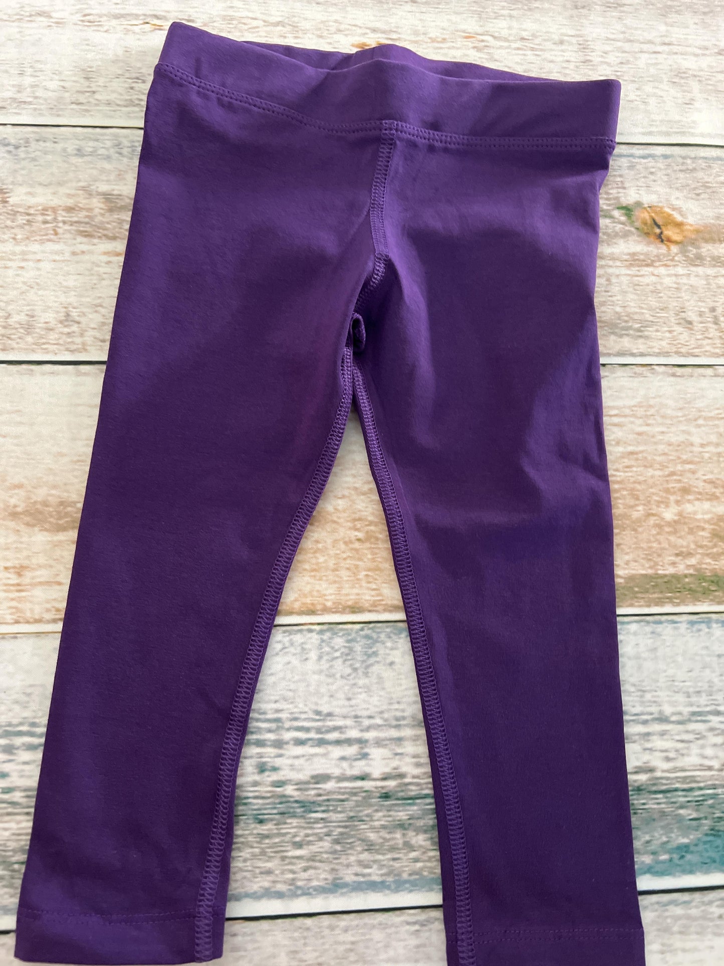 Primary Unisex purple Pants Size: 2T purple