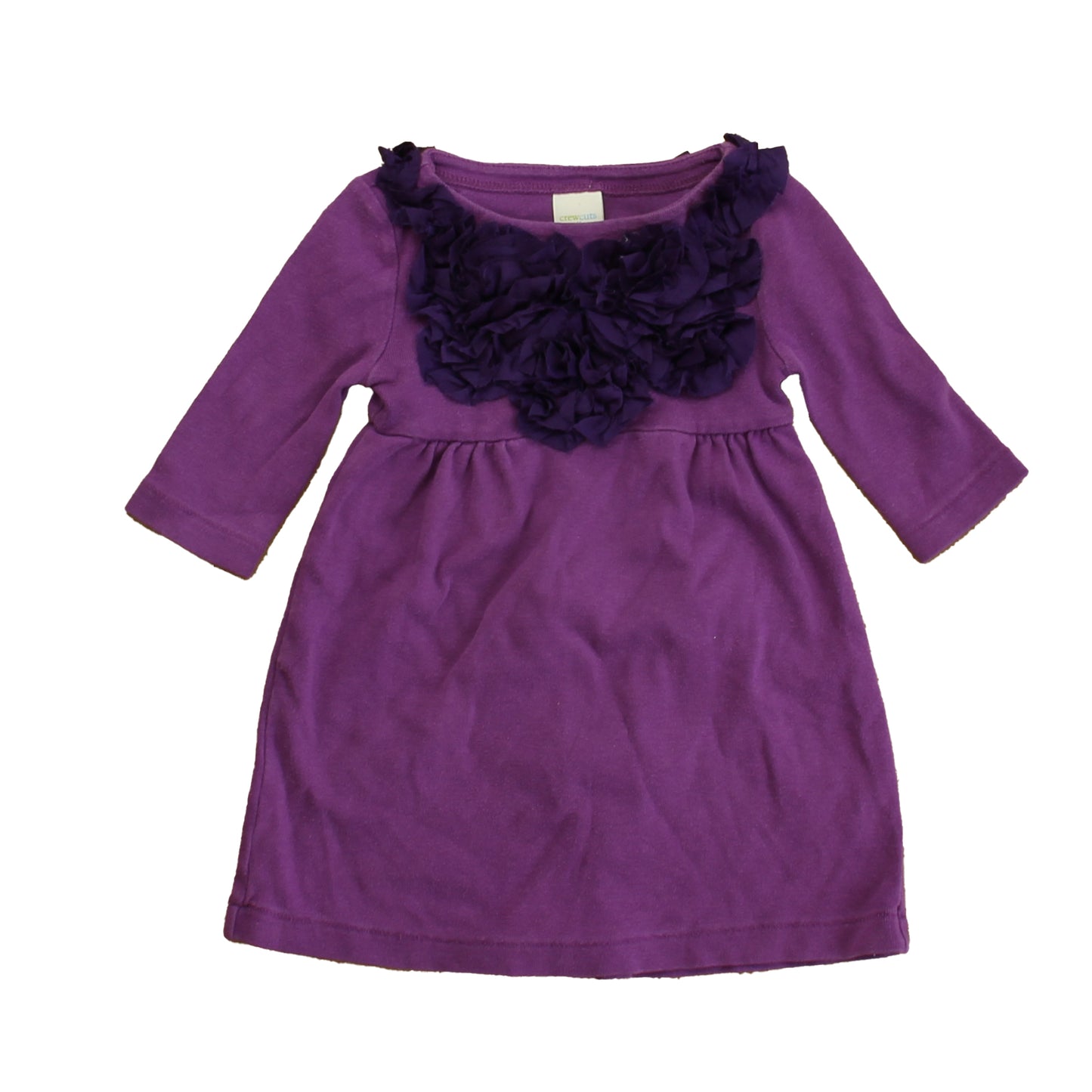 Crewcuts Girls Purple Dress Size: 2T Purple