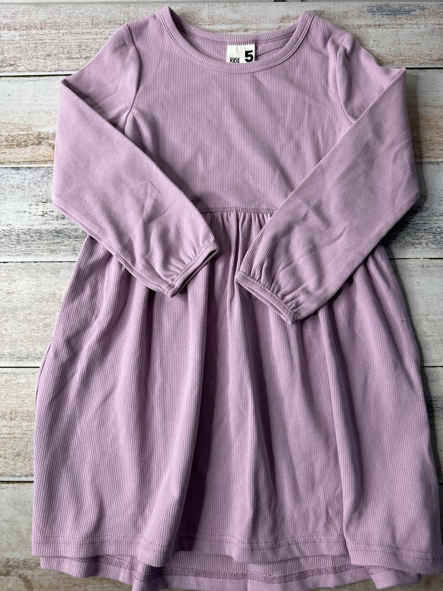 Cotton:on Kids Girls purple Dress Size: 5 purple