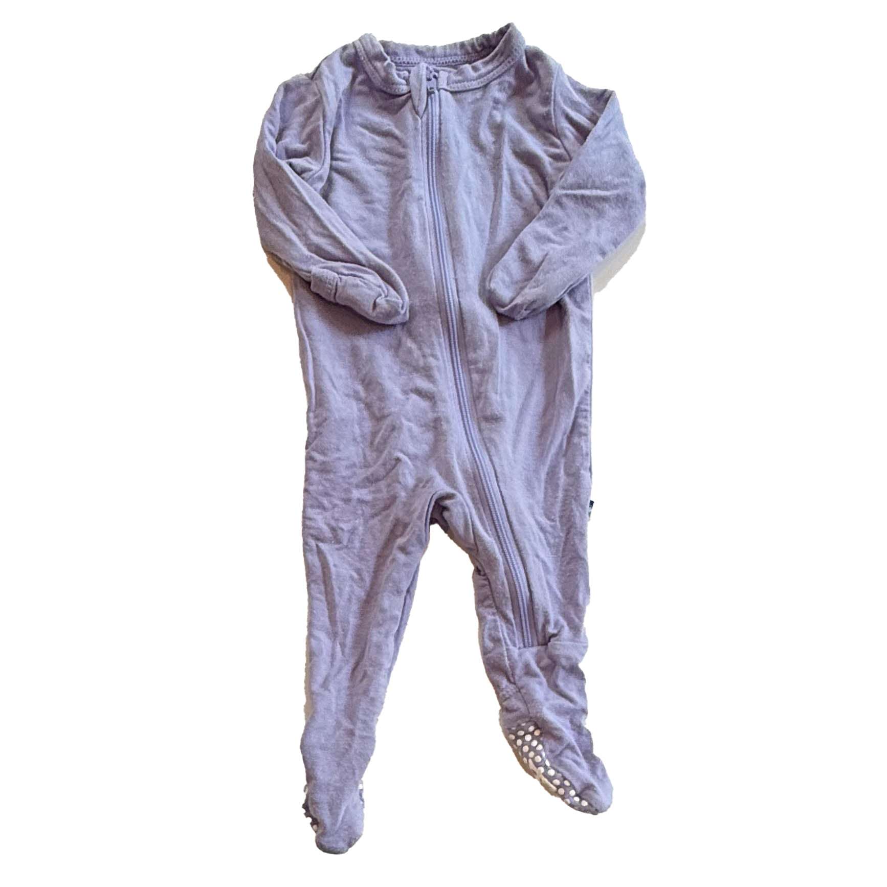 Kickee Pants Girls Purple 1-piece footed Pajamas Size: Newborn Purple
