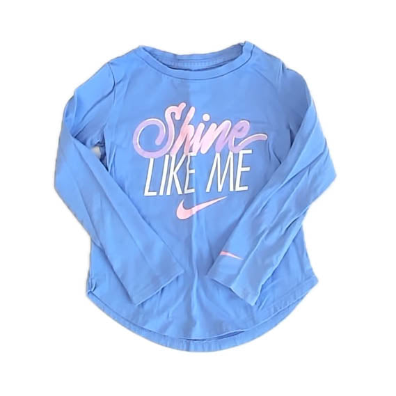 Nike Girls Purple Long Sleeve Shirt Size: 2T Purple