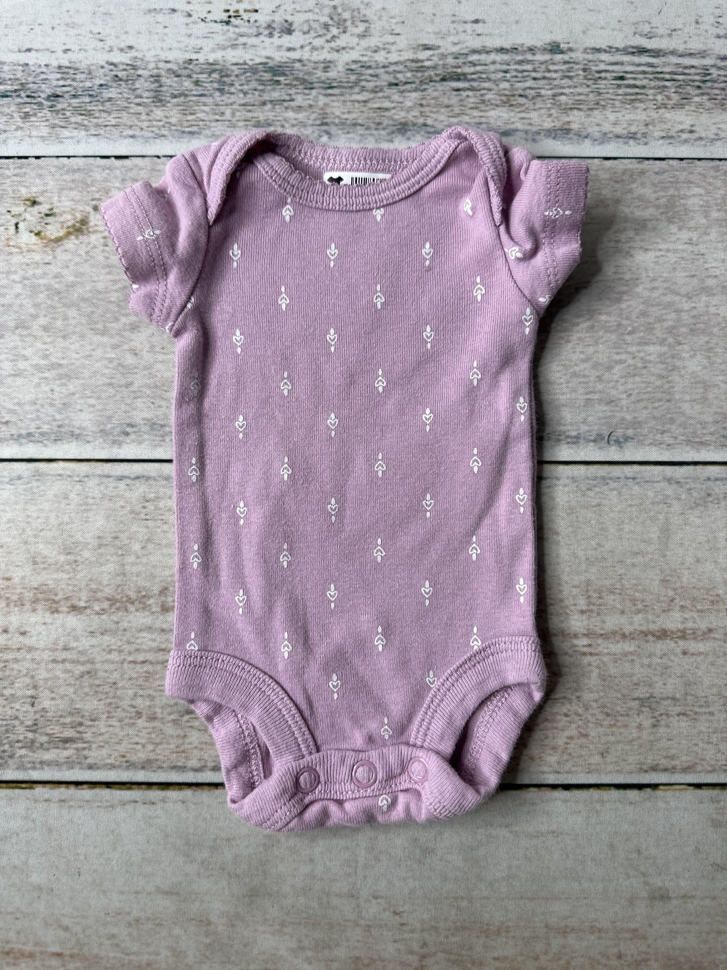 Carters Unisex purple Onesie Size: Preemie purple