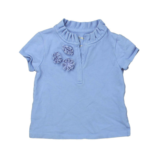 Lilly Pulitzer Girls Purple Polo Shirt Size: 2-3T Purple