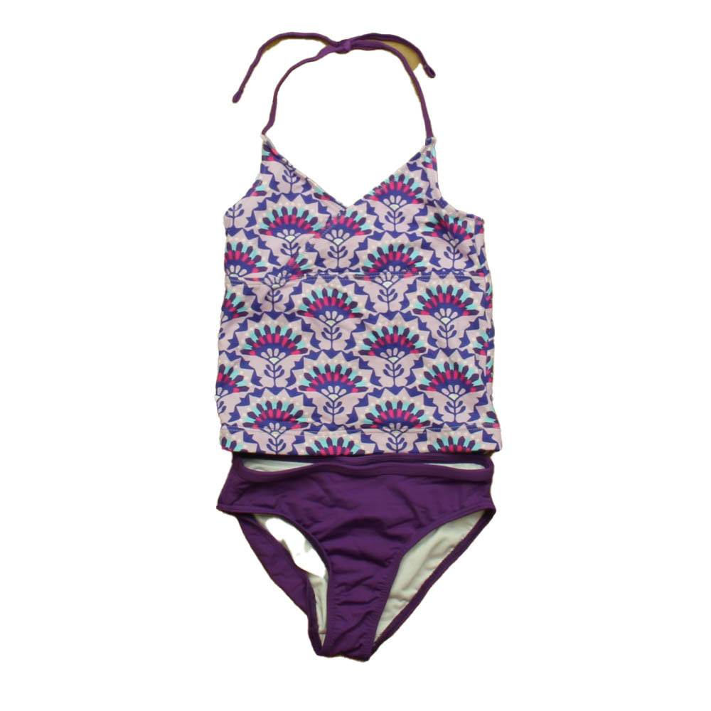 Tea Girls Purple 1-piece Swimsuit Size: 2T Purple