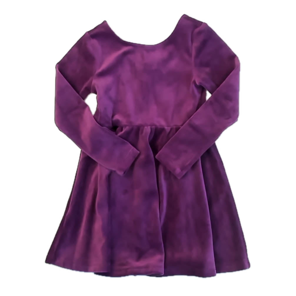 Tea Collection Girls Purple Dress Size: 4T Purple